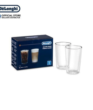 DeLonghi Double Wall Cold Drinks Glasses 480ml Set of 2 - DLSC319