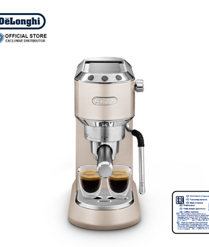 DeLonghi Dedica Arte Manual Pump Espresso Maker - EC885.BG