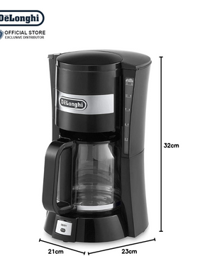 DeLonghi Filter Drip Coffee Maker 1.5L - ICM15210