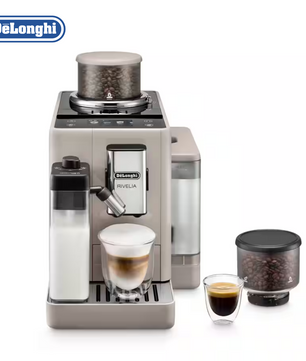 DeLonghi Automatic Coffee Machine Rivelia Sand Beige - EXAM 440.55.BG