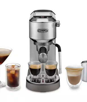 Dedica Duo Manual Pump Espresso Machine with Cold Brew EC890 [NEW]