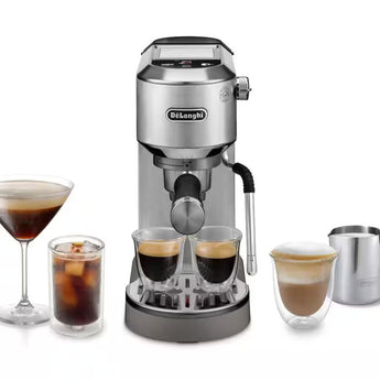 De'Longhi Dedica Duo Manual Pump Espresso Machine with Cold Brew EC890