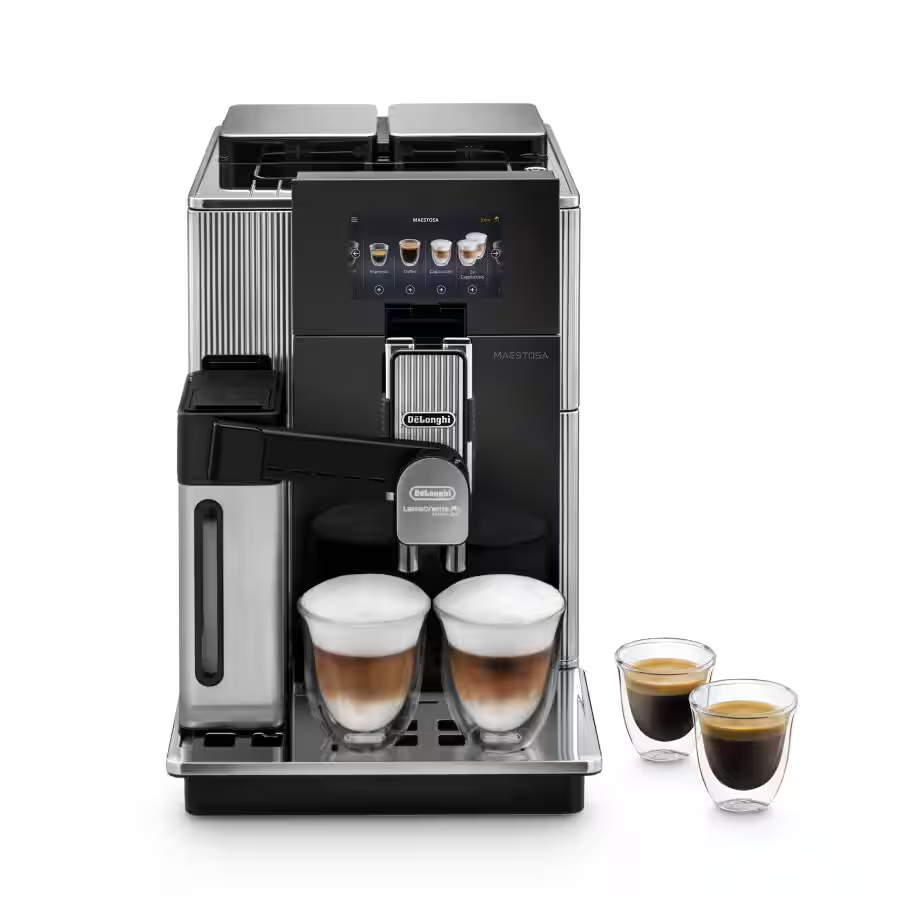 De'Longhi Maestosa Fully Automatic Bean-to-Cup Coffee Machine - EPAM950.65.GLM