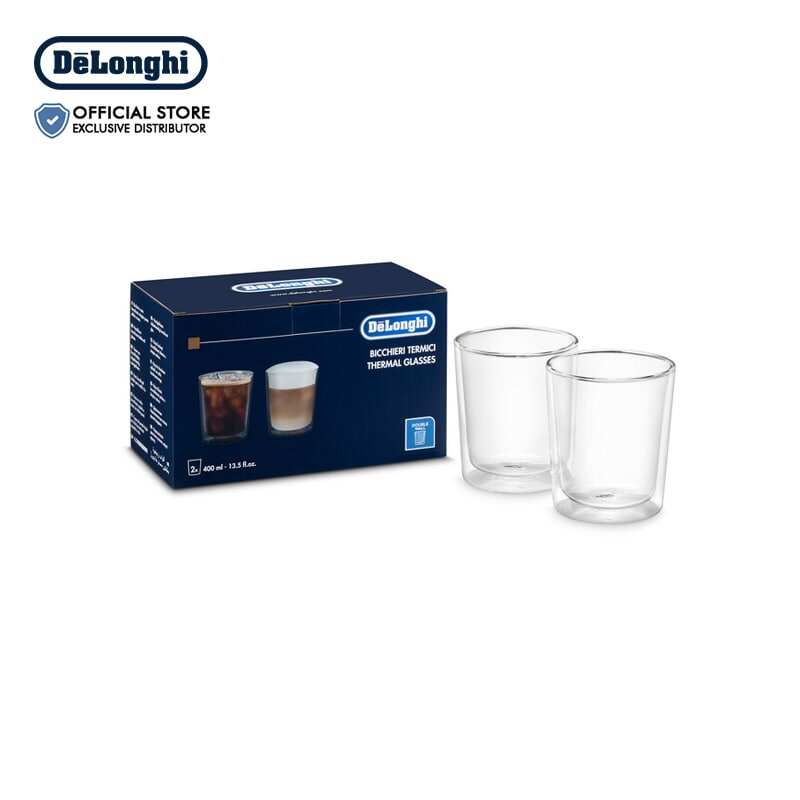 DeLonghi Double Wall Cold Drinks 400ml Set of 2 - DLSC318