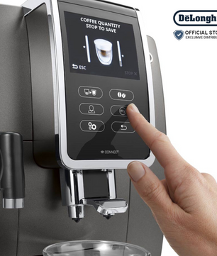 DeLonghi Fully Automatic Coffee Machine Dinamica Plus - ECAM370.95.T