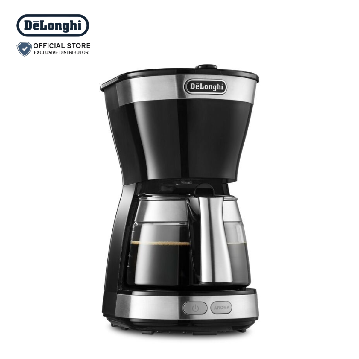 DeLonghi Drip Coffee Maker Active Line – ICM12011.Black