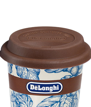 DeLonghi Thermal Travel Mug Blue Coffee Plant - DLSC064