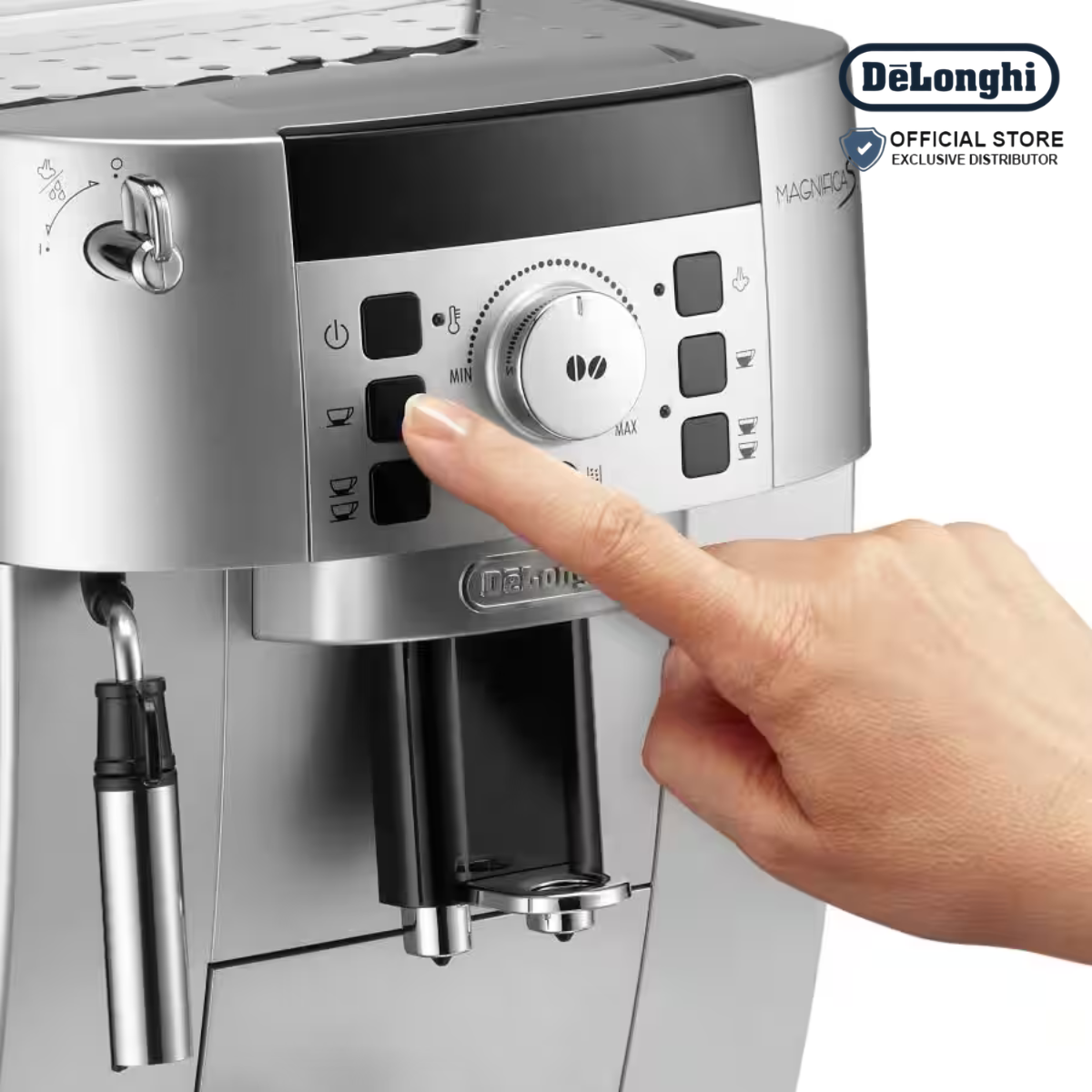 DeLonghi Fully Automatic Espresso Machine- Magnifica S - ECAM22.110.SB