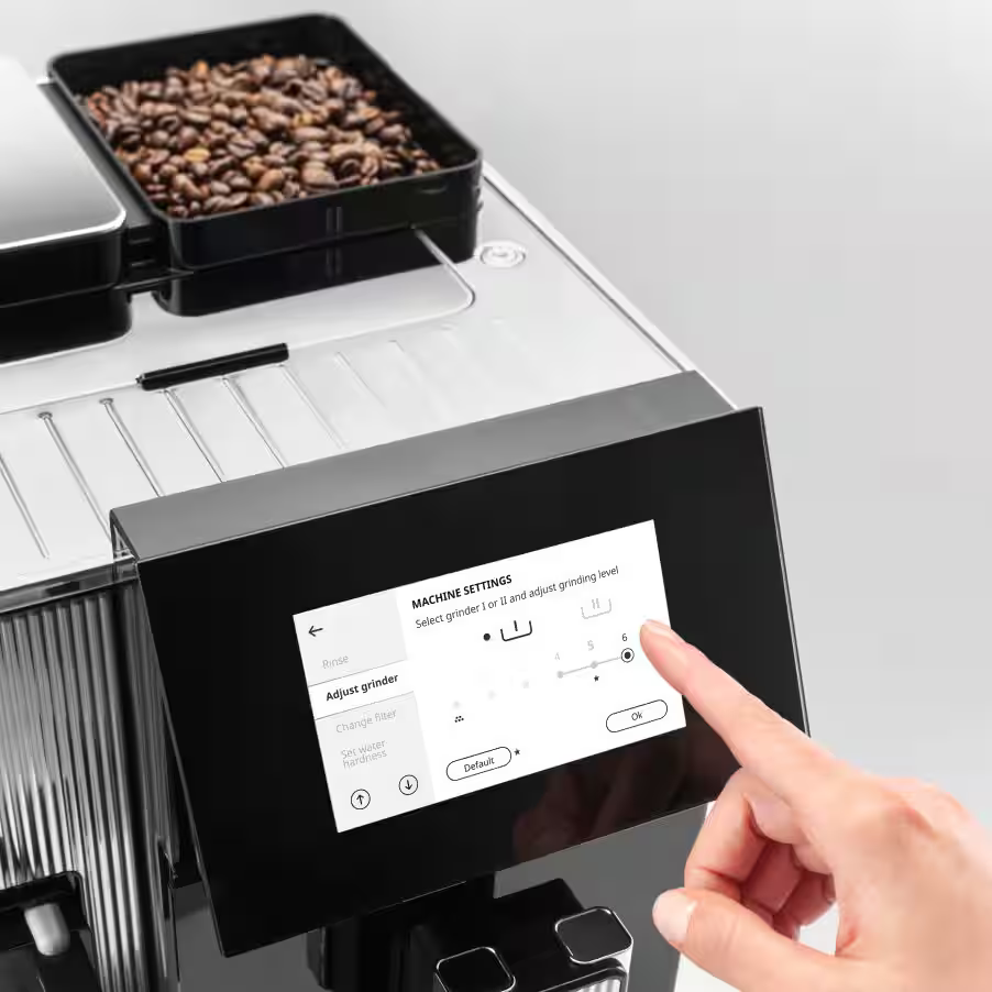 De'Longhi Maestosa Fully Automatic Bean-to-Cup Coffee Machine - EPAM950.65.GLM
