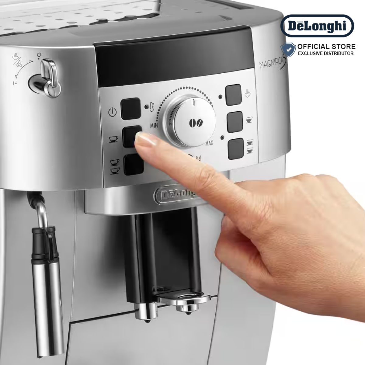 DeLonghi Fully Automatic Espresso Machine- Magnifica S - ECAM22.110.B