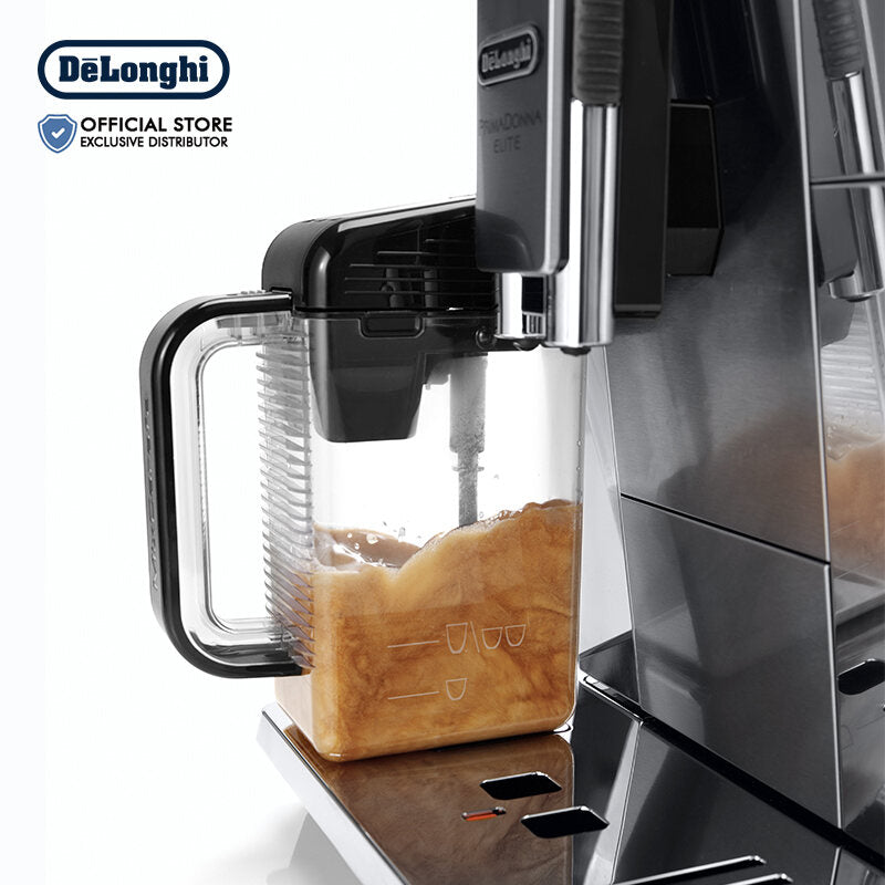 DeLonghi Fully Automatic Coffee Espresso Machine PrimaDonna Elite Experience - ECAM 650.85.MS