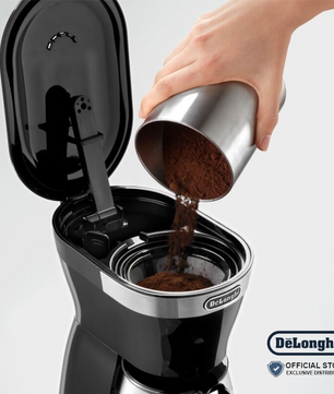 DeLonghi Drip Coffee Maker Active Line – ICM12011.Black