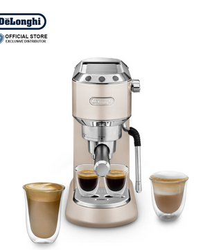 DeLonghi Dedica Arte Manual Pump Espresso Maker - EC885.BG