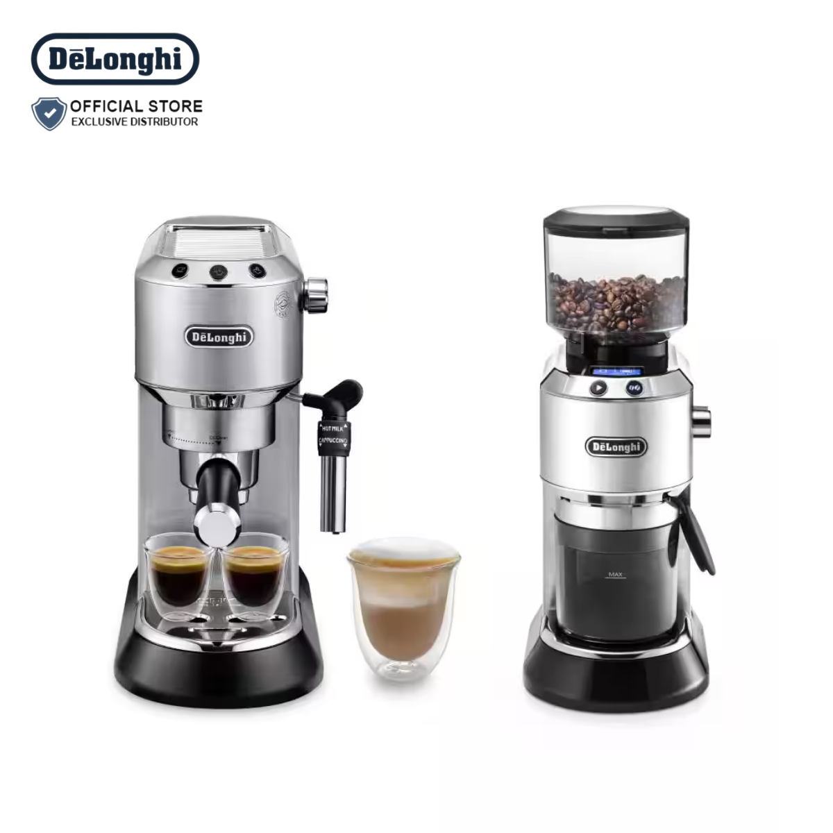 Delonghi Dedica Manual Pump Espresso Maker - EC685