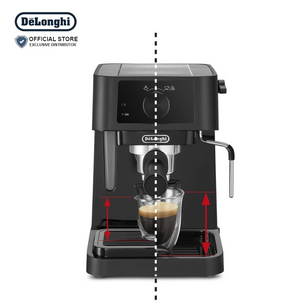 DeLonghi Manual Pump Driven Espresso Maker Stilosa - EC230.B