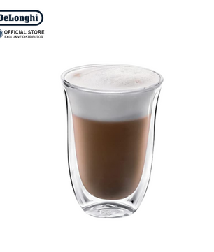 DeLonghi Double Wall Latte Macchiato Glasses 220ml Set of 2 - DLSC312