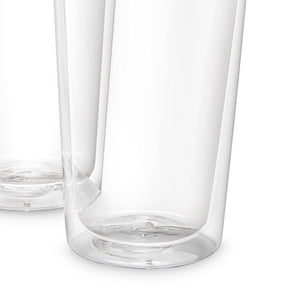 DeLonghi Double Wall Cold Drinks Glasses 480ml Set of 2 - DLSC319