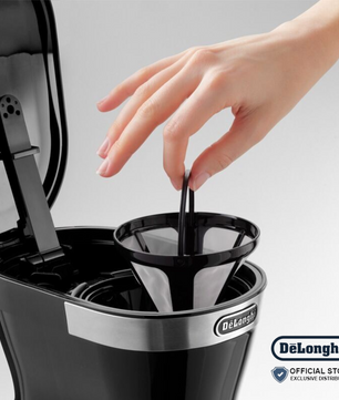 DeLonghi Drip Coffee Maker Active Line – ICM12011.Black