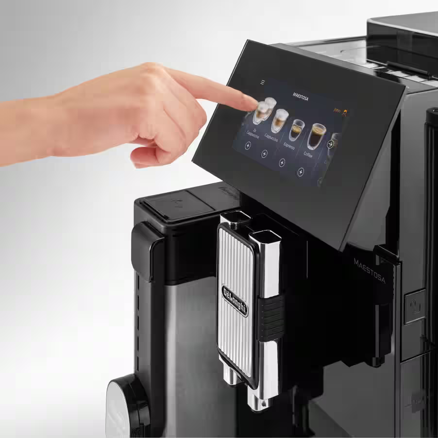 De'Longhi Maestosa Fully Automatic Bean-to-Cup Coffee Machine - EPAM950.65.GLM