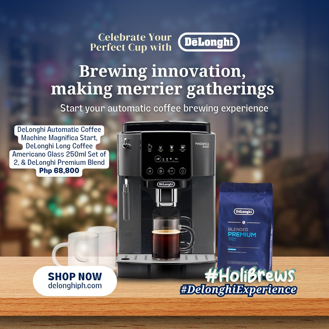 [Holiday Bundle] - DeLonghi Automatic Coffee Machine Magnifica Start