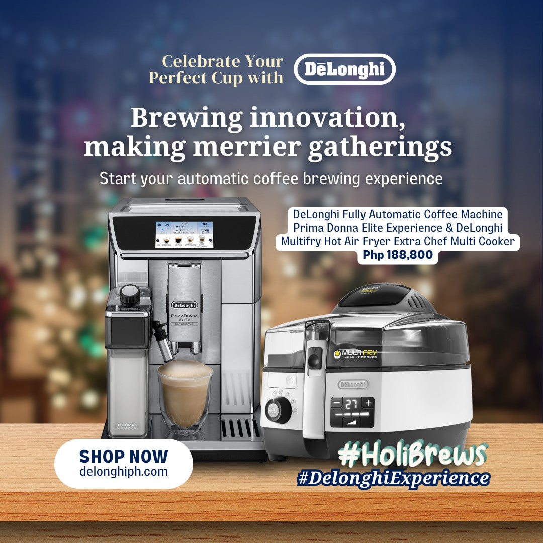 [Holiday Bundle] - DeLonghi Automatic Coffee Machine Prima Donna Elite Experience