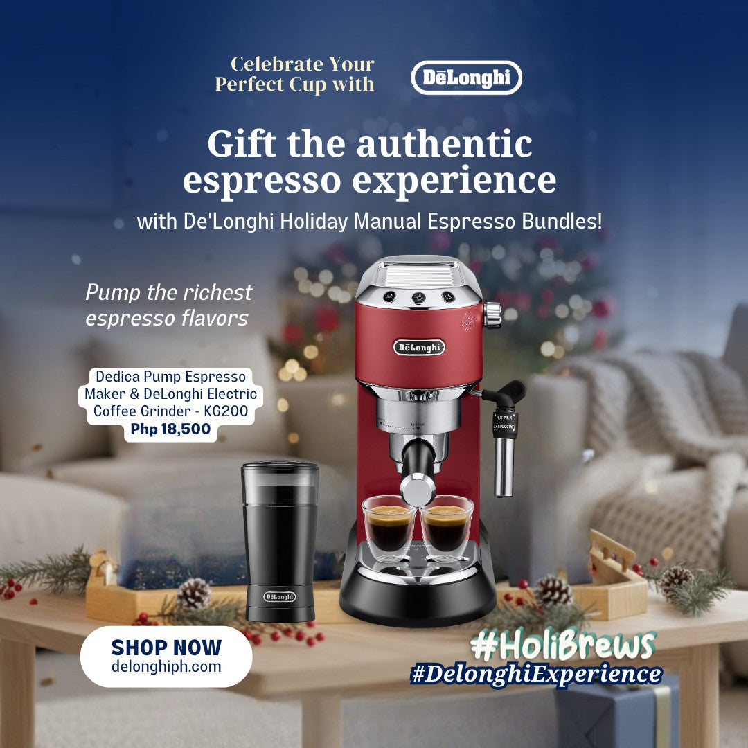 [Holiday Bundle] - DeLonghi Dedica Espresso Maker & Electric Coffee Grinder