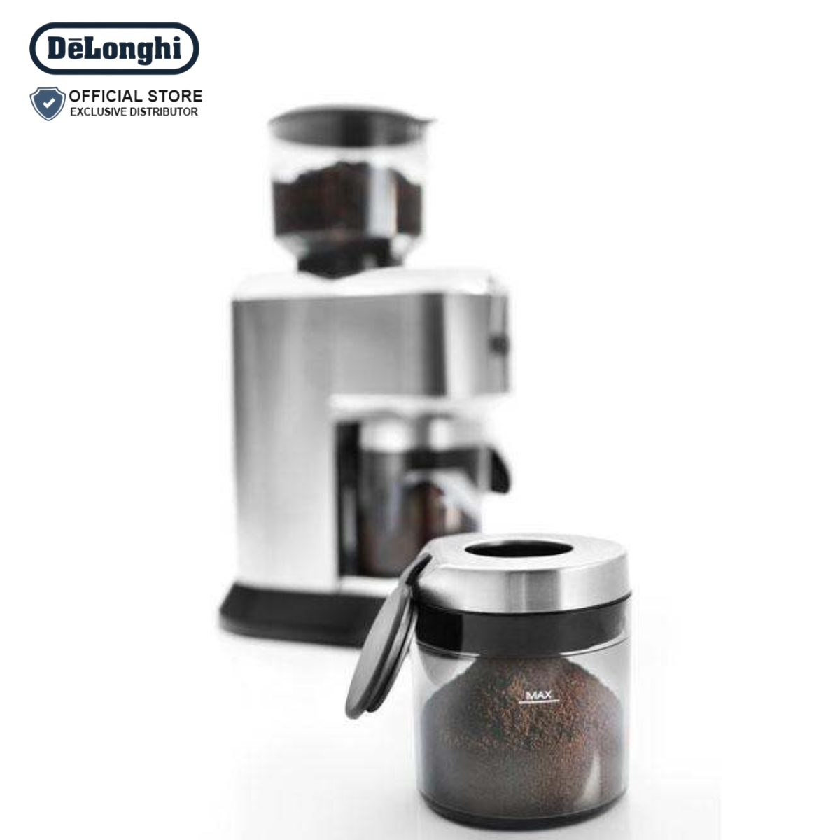 DeLonghi Dedica Coffee Burr Grinder up to 14 Cups - KG521.M