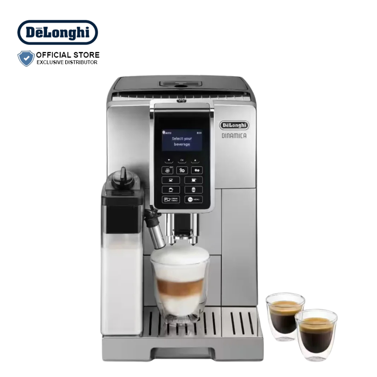 DeLonghi Fully Automatic Coffee Machine Dinamica - ECAM 350.55.SB