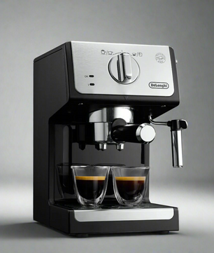 DeLonghi Manual Pump Espresso Maker Active Line - ECP33.21