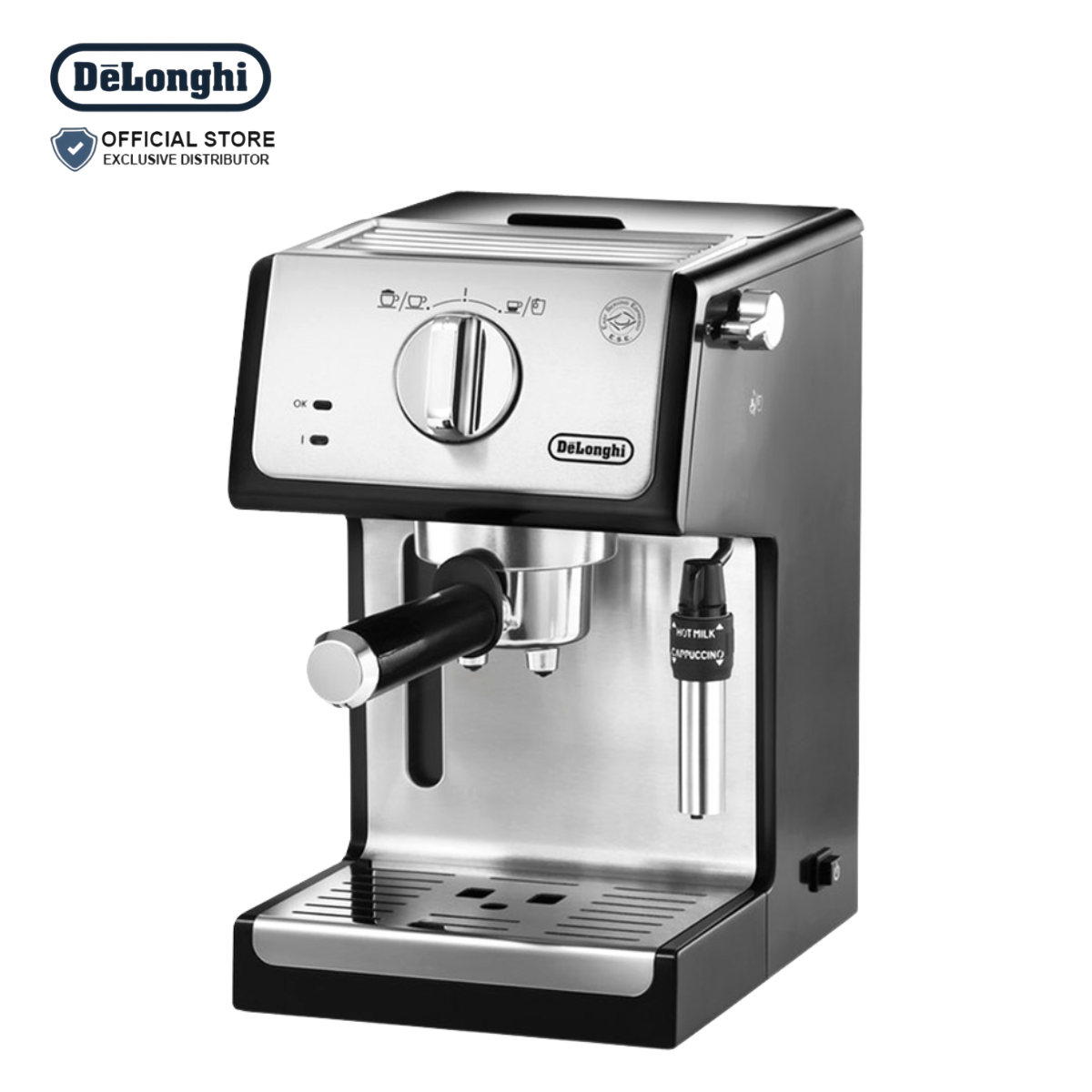 DeLonghi Manual Pump Espresso Maker - ECP35.31
