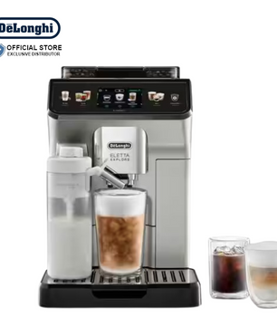DeLonghi Automatic Coffee Maker Eletta Explore - ECAM450.65.S