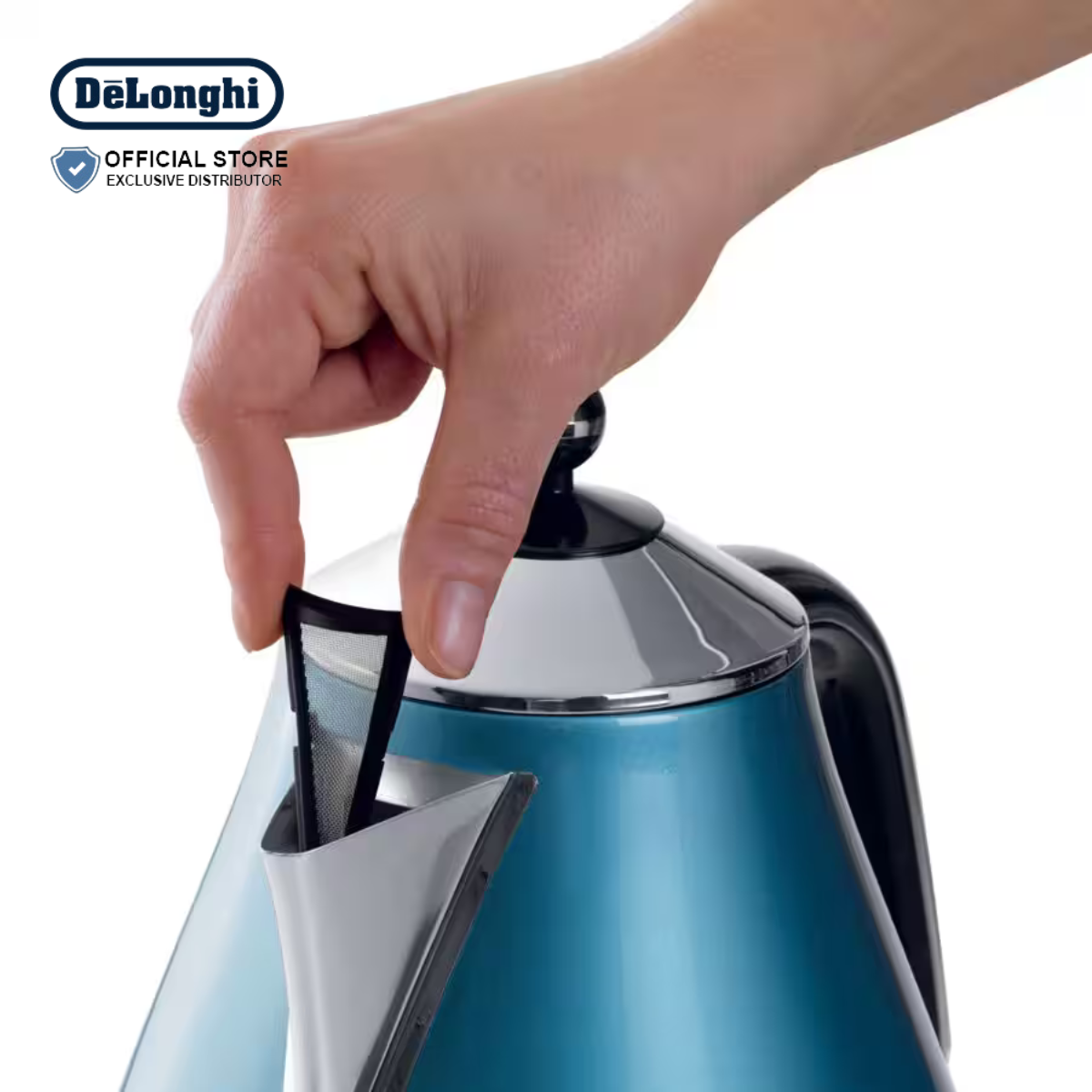 DeLonghi Icona Classic Electric Kettle 1.7L - KBO2001.B