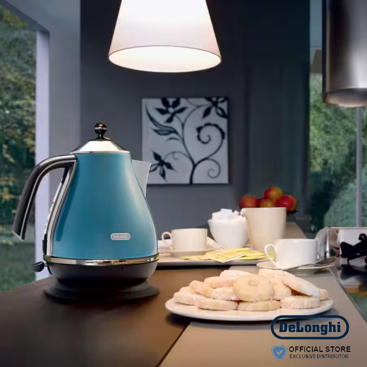 DeLonghi Icona Classic Electric Kettle 1.7L - KBO2001.B