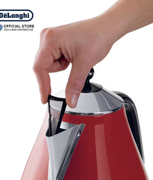DeLonghi Icona Classic Electric Kettle 1.7L - KBO2001.R