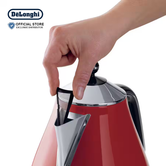DeLonghi Icona Classic Electric Kettle 1.7L - KBO2001.R