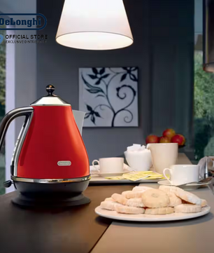 DeLonghi Icona Classic Electric Kettle 1.7L - KBO2001.R