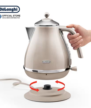DeLonghi Icona Metallics Cordless Electric Kettle 1.7L - KBOT2001.BG