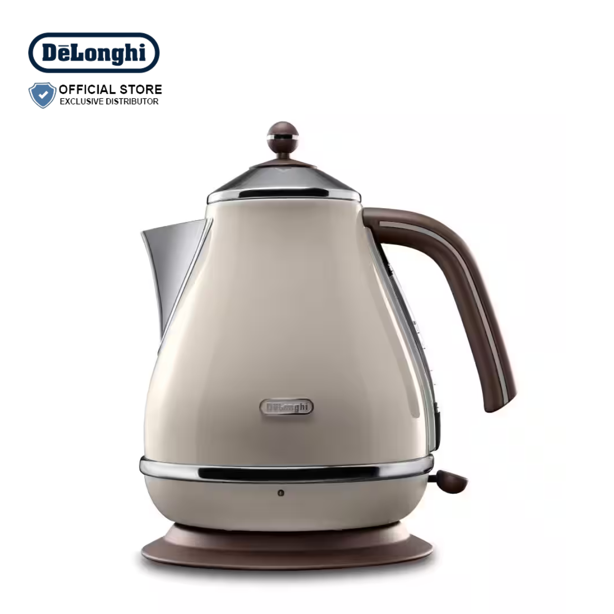 De'Longhi Icona Vintage Cordless Electric Kettle 1.7L - KBOV2001.BG