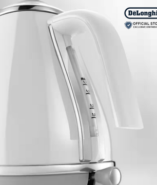 DeLonghi Icona Capitals Kettle Sidney White 1.7L - KBOC2001.W