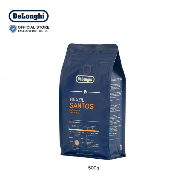 De'Longhi Brazil Santos Coffee Beans 500grams