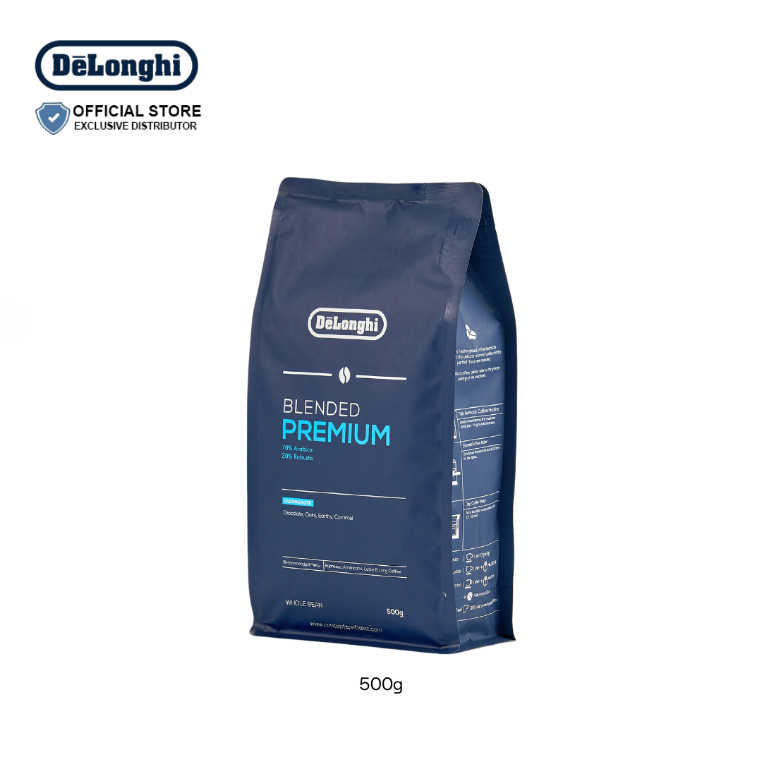 DeLonghi Premium Blend Coffee Beans 500grams