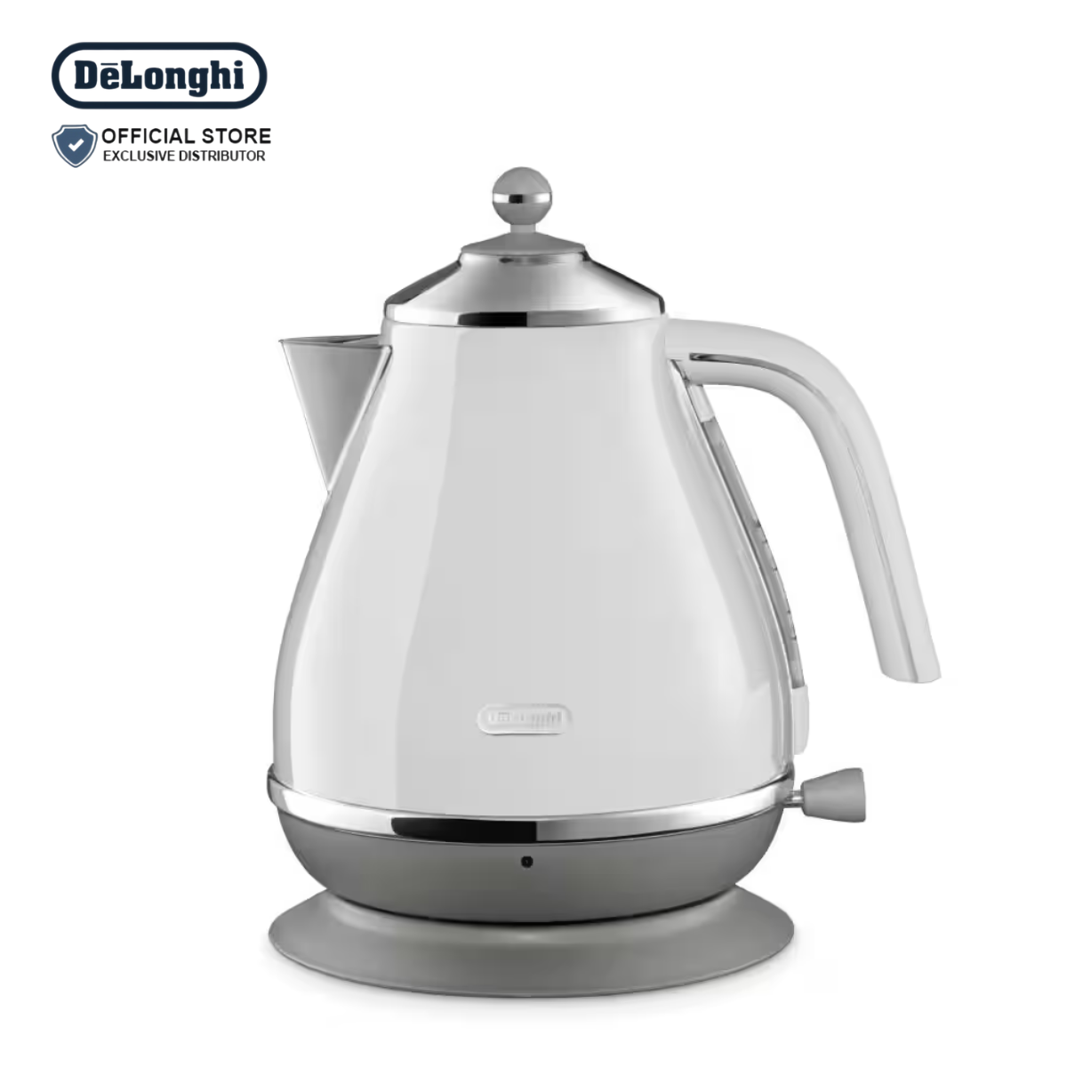 DeLonghi Icona Capitals Kettle Sidney White 1.7L - KBOC2001.W