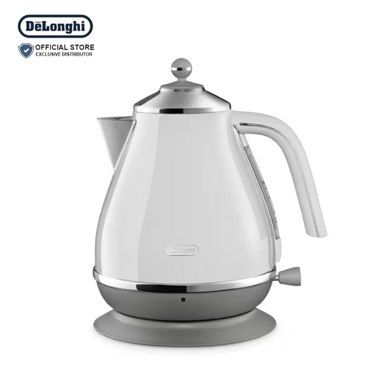 DeLonghi Icona Capitals Kettle Sidney White 1.7L - KBOC2001.W