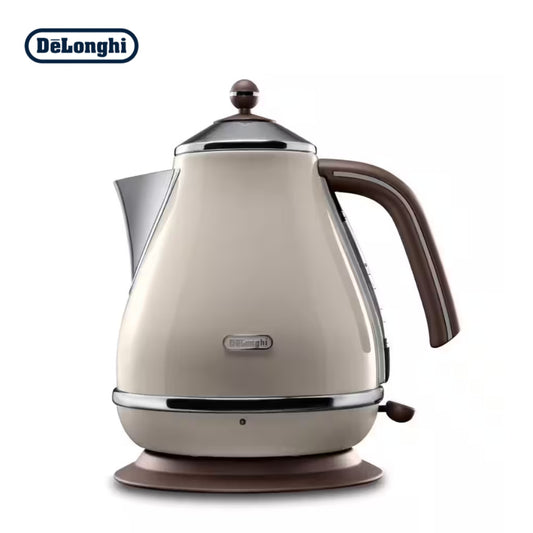 DeLonghi Icona Vintage Cordless Electric Kettle 1.7L - KBOV2001.BG