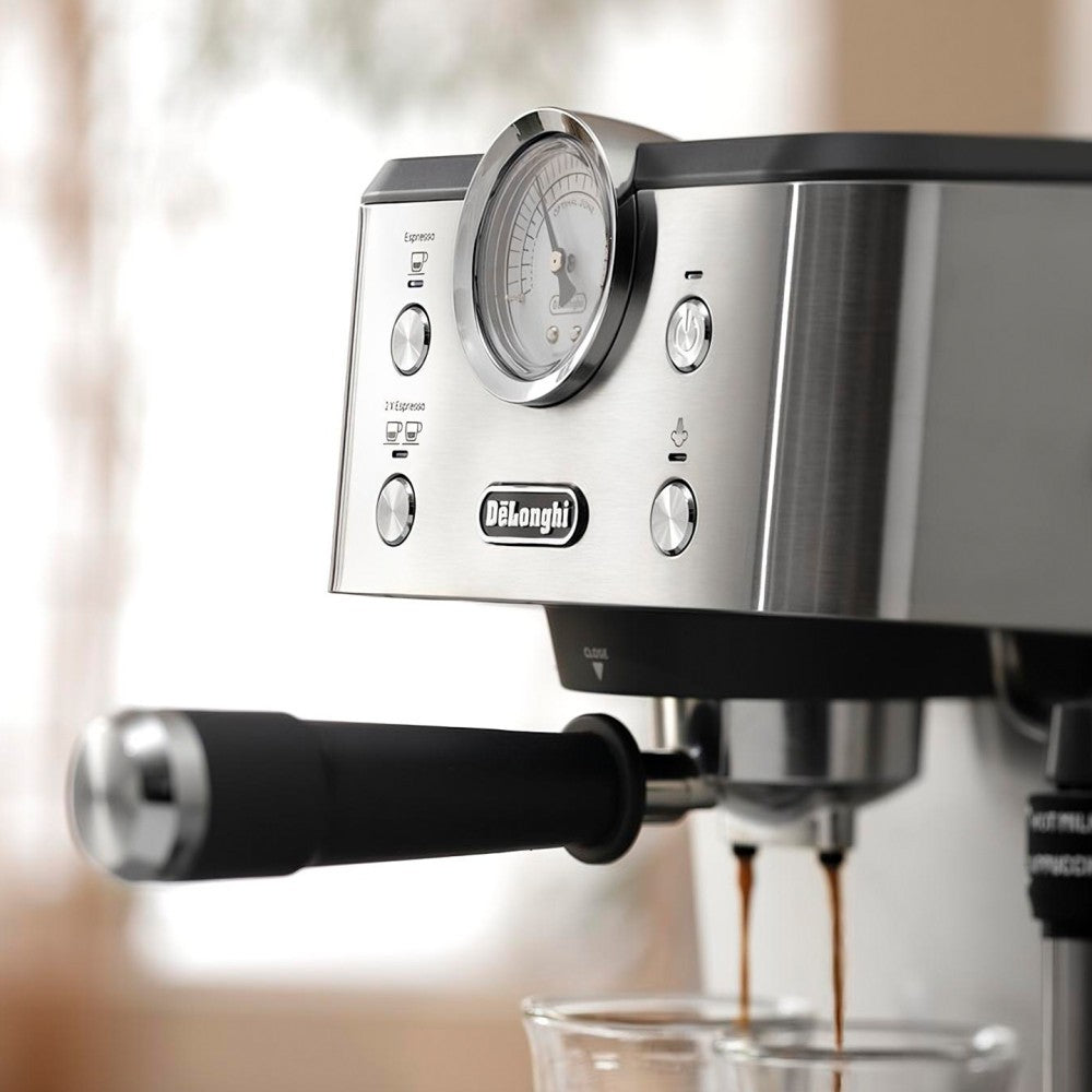DeLonghi Linea Classic Manual Pump Espresso Coffee Machine EM450.M [NEW]