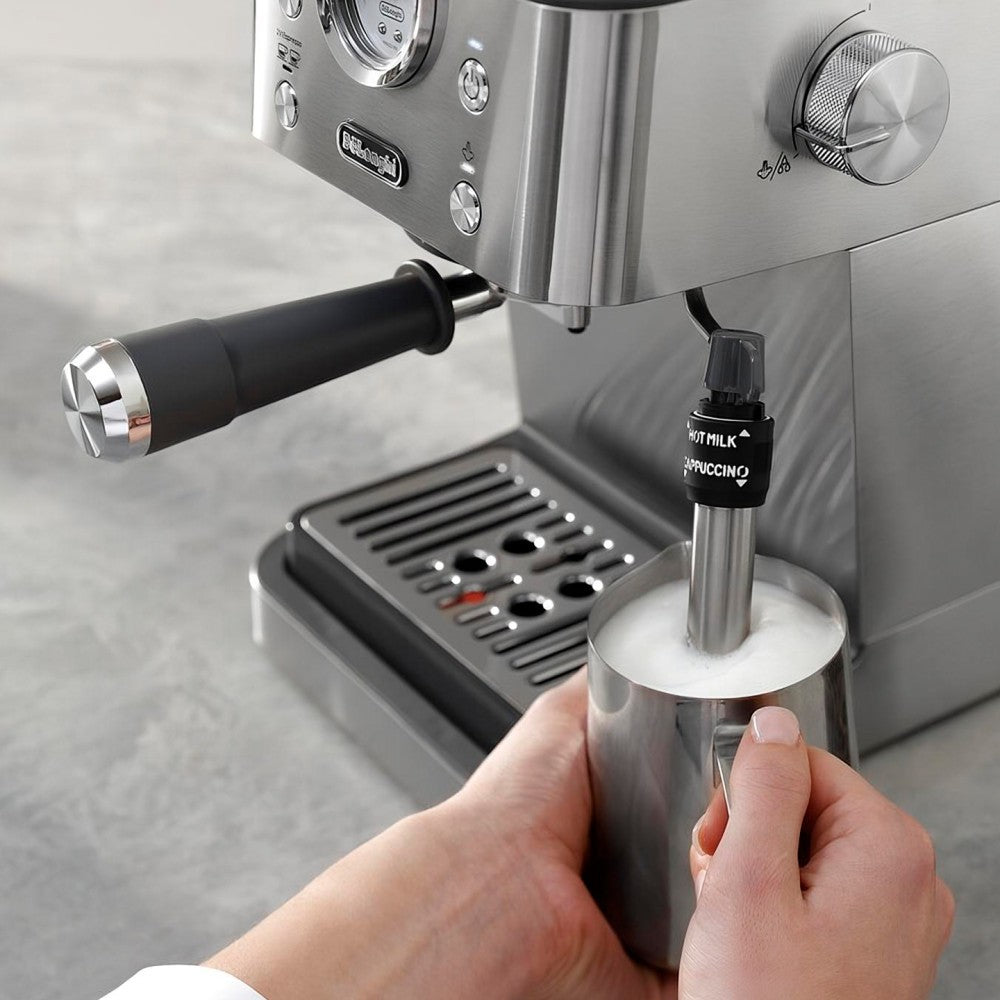 DeLonghi Linea Classic Manual Pump Espresso Coffee Machine EM450.M [NEW]