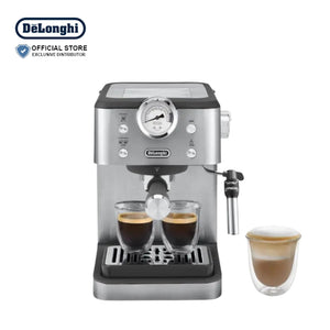 DeLonghi Linea Classic Manual Pump Espresso Coffee Machine EM450.M [NEW]