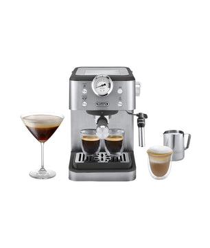DeLonghi Linea Classic Manual Pump Espresso Coffee Machine EM450.M [NEW]