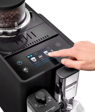 DeLonghi Automatic Coffee Machine Rivelia Black - EXAM440.55.B