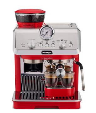 DeLonghi Manual Coffee Espresso Machine La Specialist Red - EC9155.R